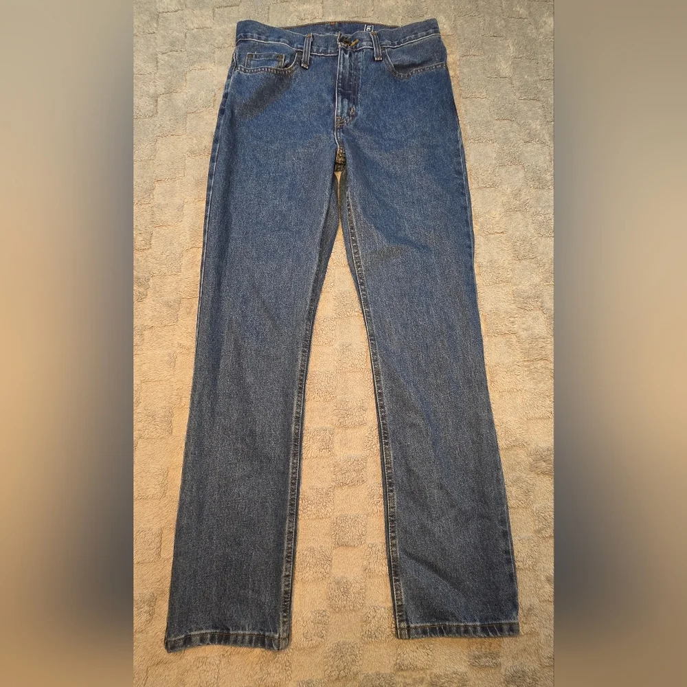 Men's George Regular Fit Jeans Blue Size 30 x 32 - Picture 1 of 11